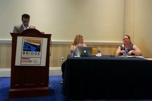 Rehan Iqbal of True North, Carla Chadwick of Covenant House & Carrie Miller of SankyNet