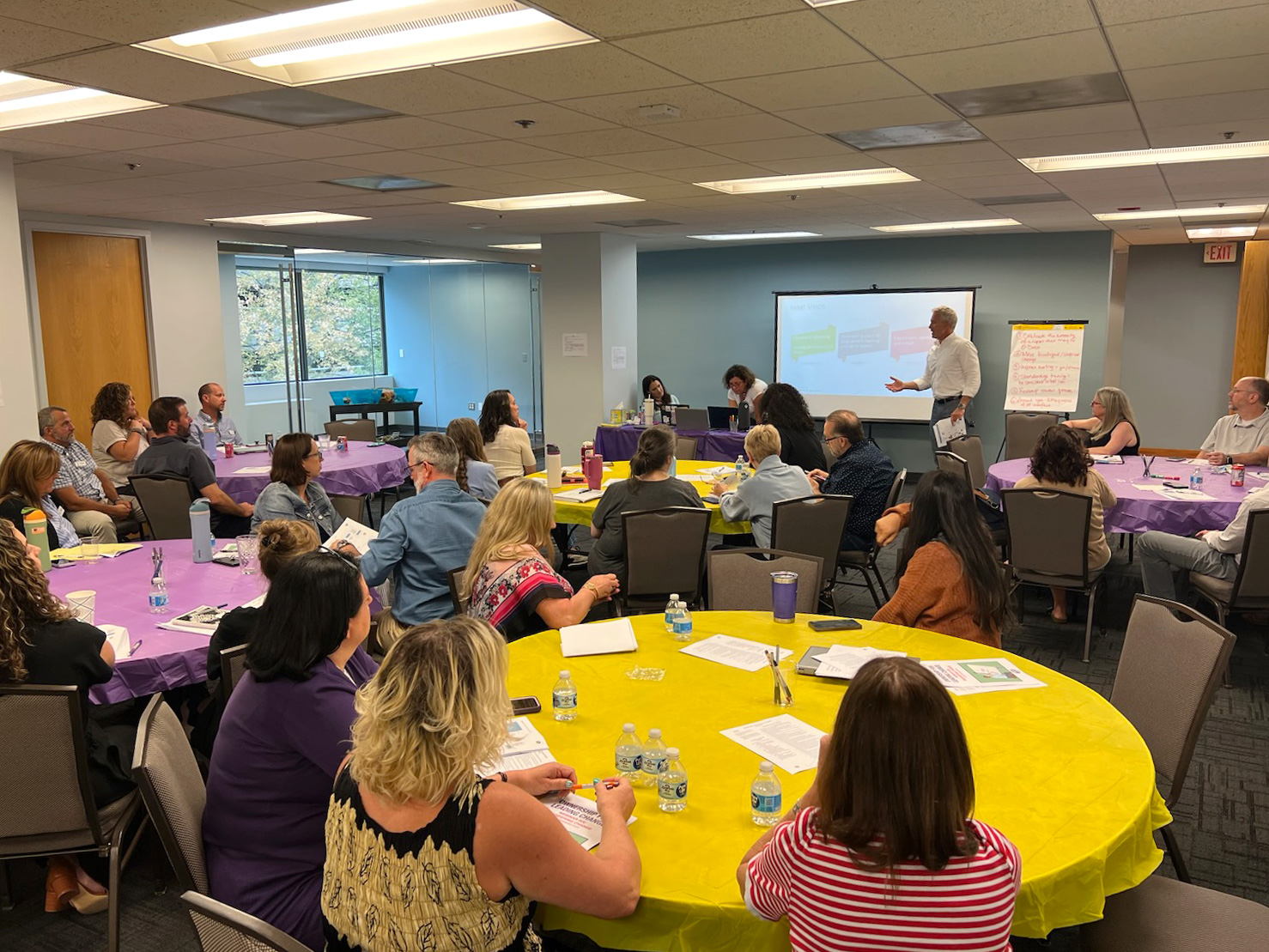 PS employees at a learning session