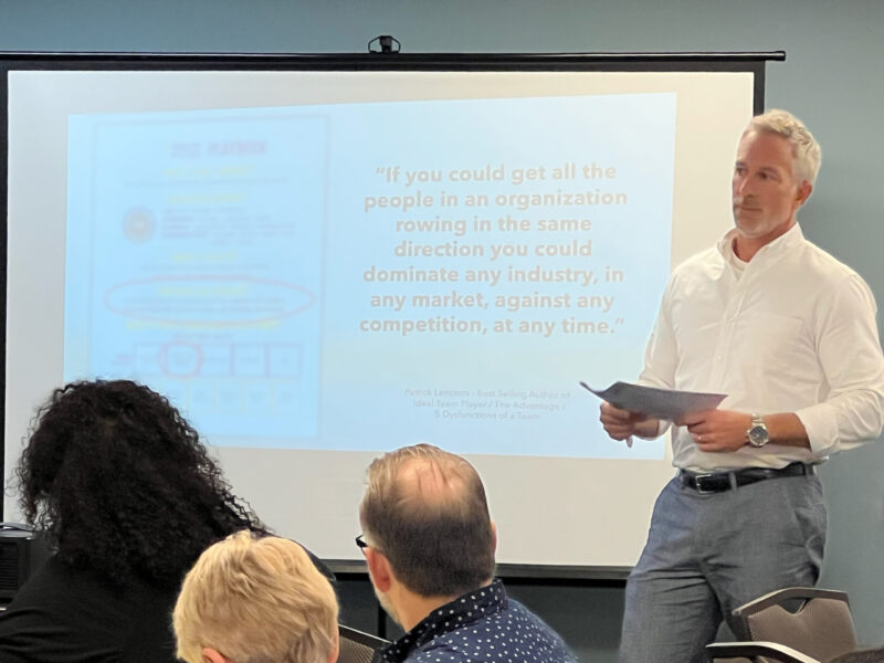 PS employees at a learning session