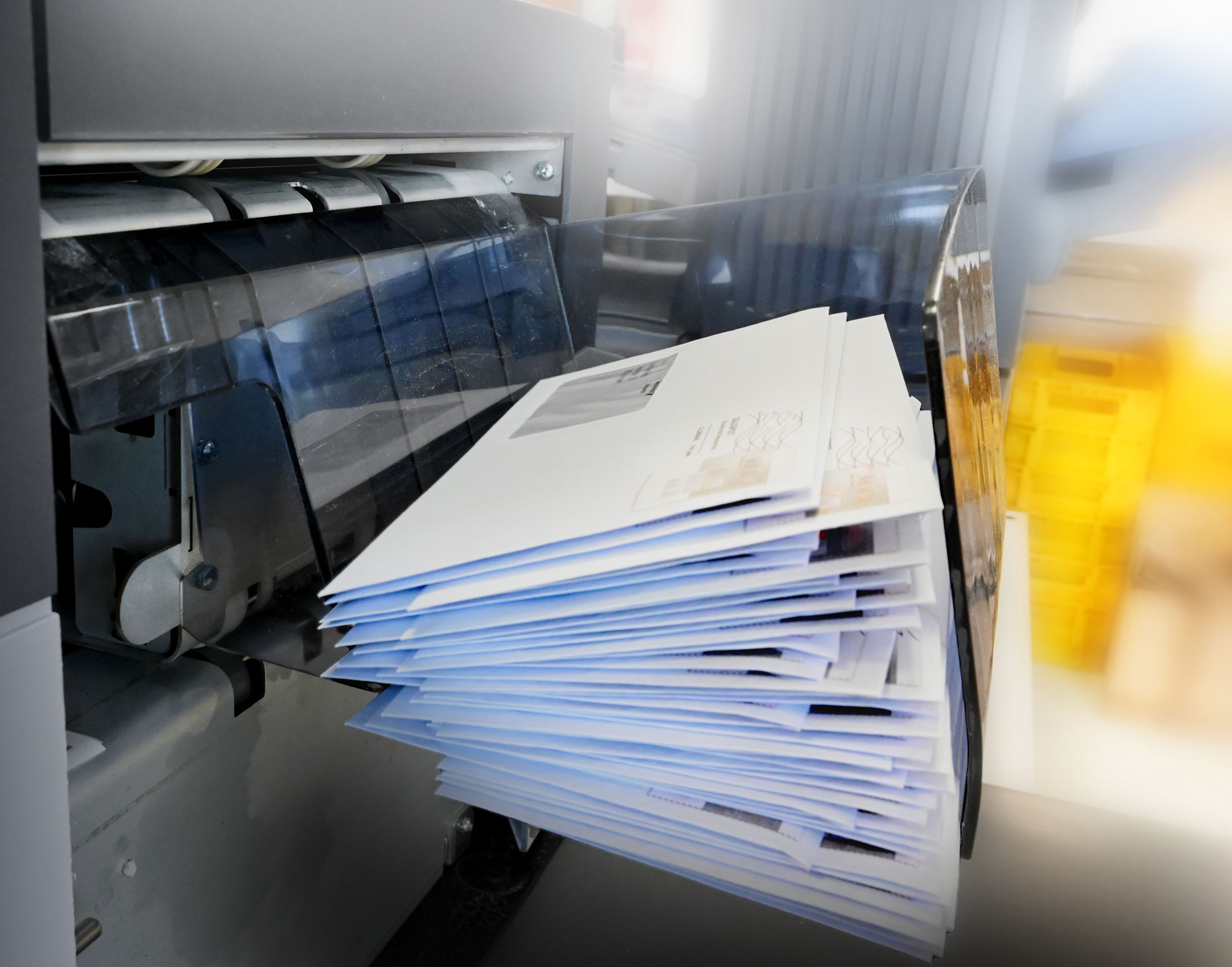 direct mail envelope machine